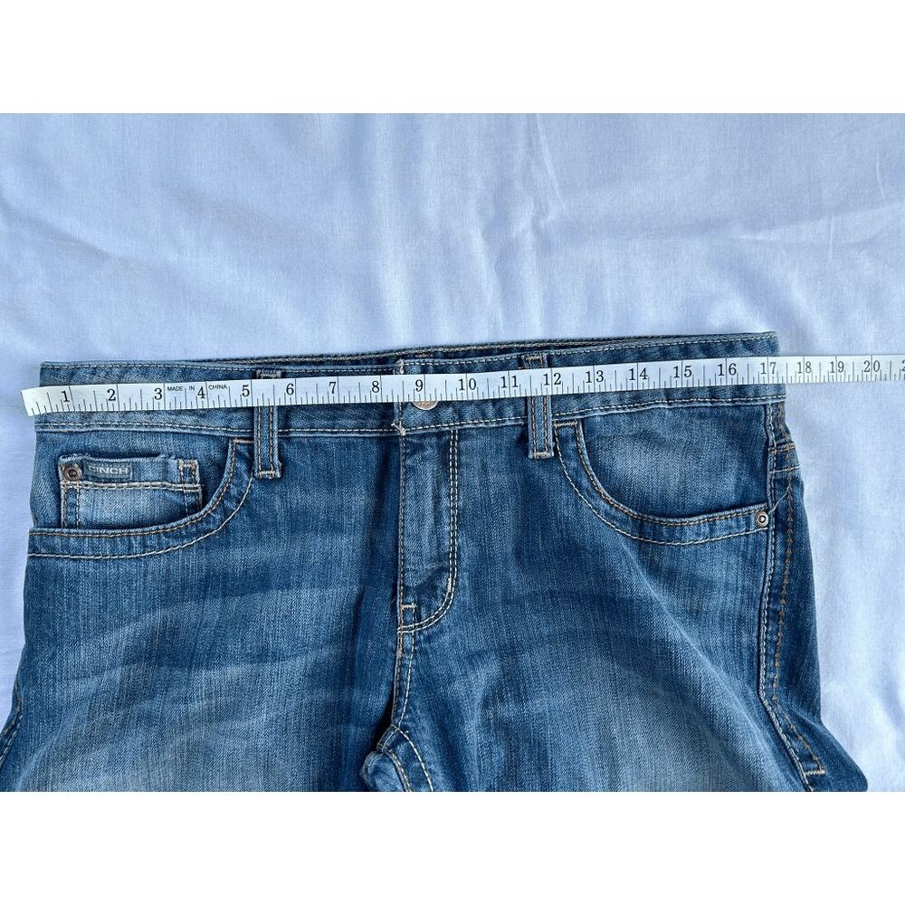 Cinch Ada Jeans Size 30/9R Bootcut Western Medium Wash Thick Stitch - Picture 9 of 9